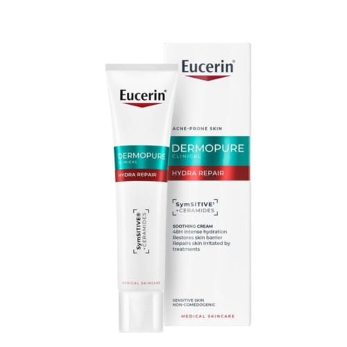 Back In Stock 39 Eucerin Dermopure Hydra Repair Soothing Cream 40ml