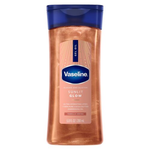 Vaseline Sun Lit Glow Champagne Shimmer Body Gel Oil 6.8fl oz/200ml