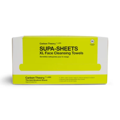 Carbon Theory Supa-Sheets XL Face cleansing Towel