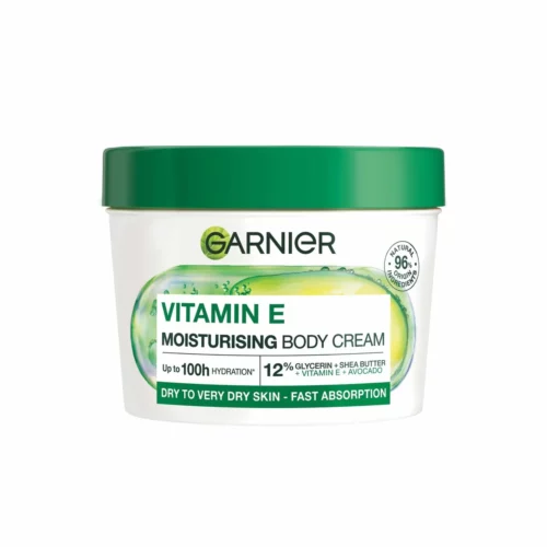 Garnier Vitamin E Moisturizing Body Cream 380ml