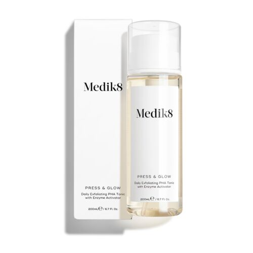 Medik8 Press & Glow Daily Exfoliating PHA Toner 200ml