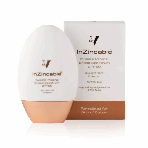 Dr V Anita Rattan InZincable Invisible Mineral Broad Spectrum SPF50