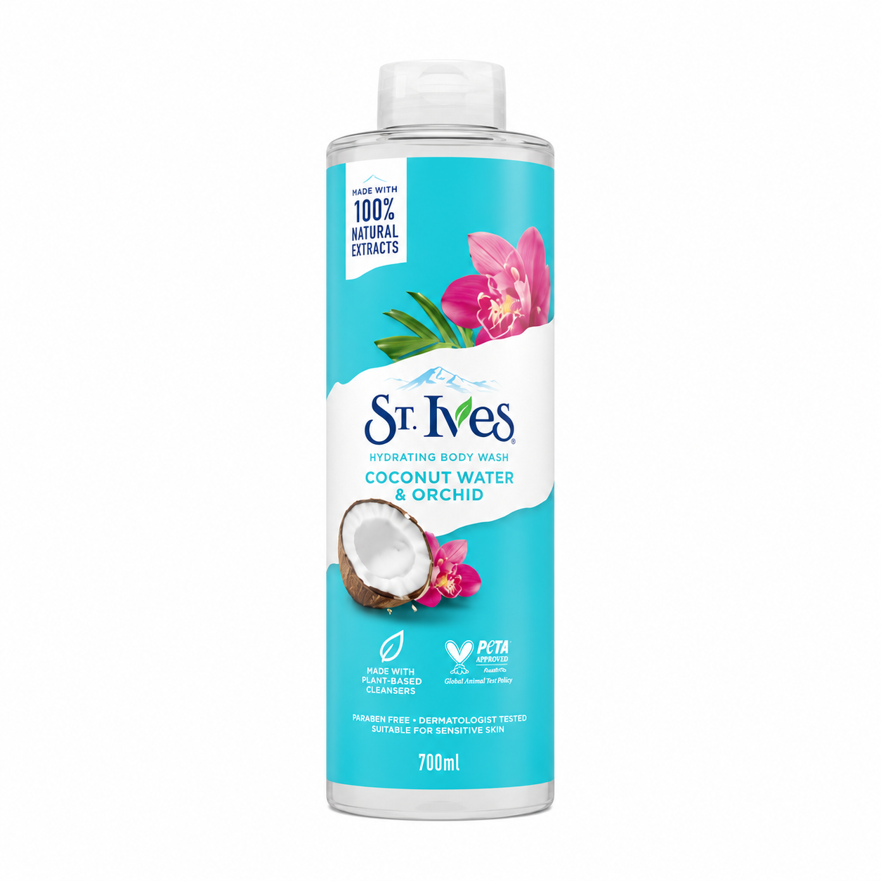 St. Ives Hydrating Body Wash Coconut Water & Orchid 700ml