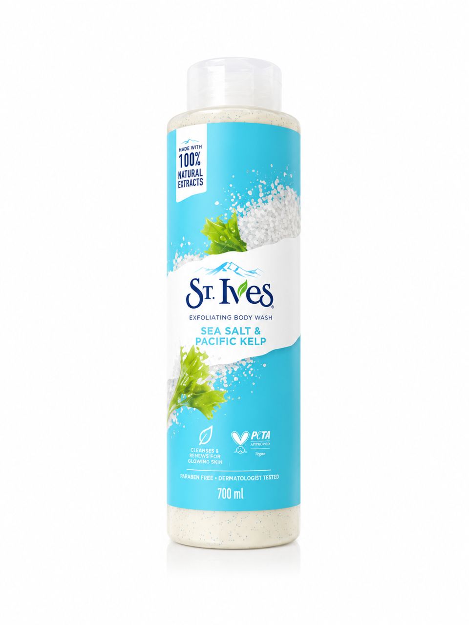St. Ives Exfoliating Body Wash Sea Salt & Pacific Kelp 700ml