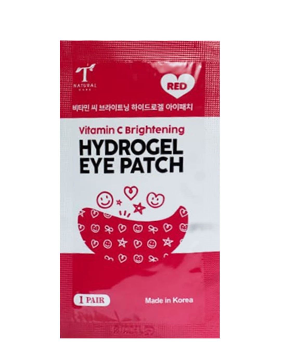 T-Natural Care Vitamin C Brightening Hydrogel Eye Patch - 1 Pair - Image 2