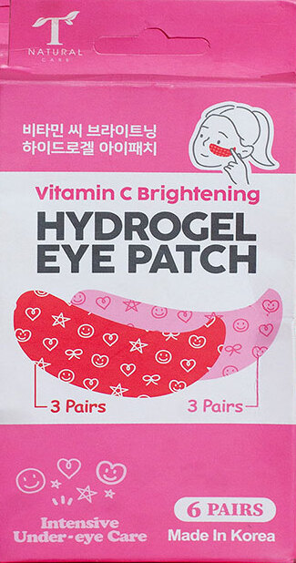 T-Natural Care Vitamin C Brightening Hydrogel Eye Patch