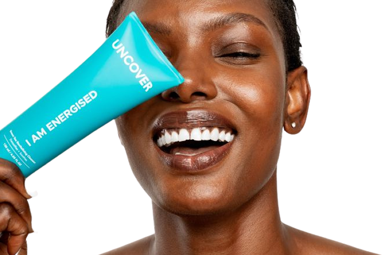 Before and after skincare product results