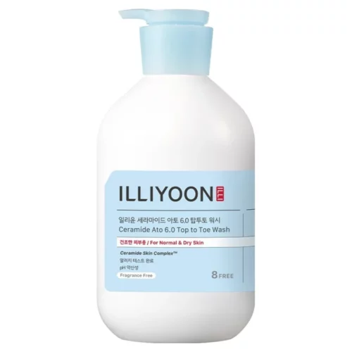 Illiyoon Ceramide Ato Top to Toe Body Wash Fragrance-Free 33.81fl /1000ml