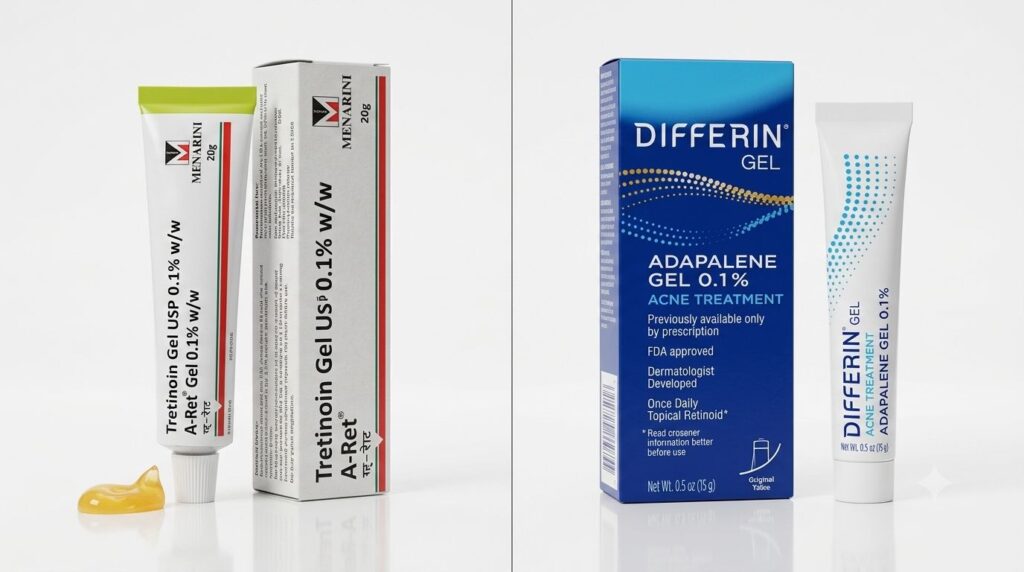 Treat severe acne breakouts using verified retinoids at Teeka4