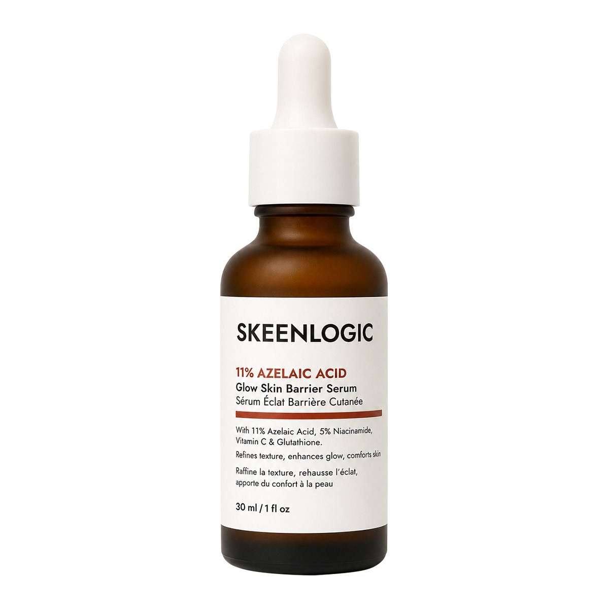 Skeenlogic 11% Azelaic Acid Glow Skin Barrier Serum 30ml 1 Skeenlogic 11% Azelaic Acid Glow Skin Barrier Serum 30ml