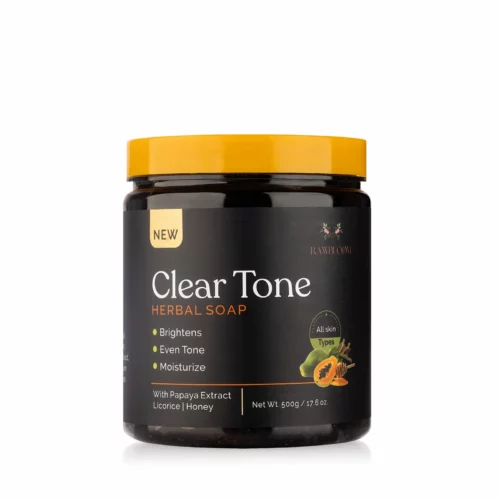 RawBloom Clear Tone Herbal Soap With Papaya Extract Licorice Honey 500g/ 17.6 oz