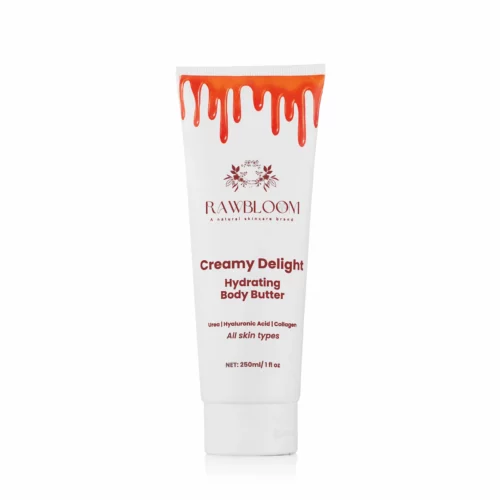 RawBloom Creamy Delight Hydrating Body Butter 250ml/ 1 fl oz