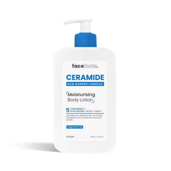 (Broken Pump) FaceFacts Ceramide Moisturizing Body Lotion 400ml 1 (Broken Pump) FaceFacts Ceramide Moisturizing Body Lotion 400ml