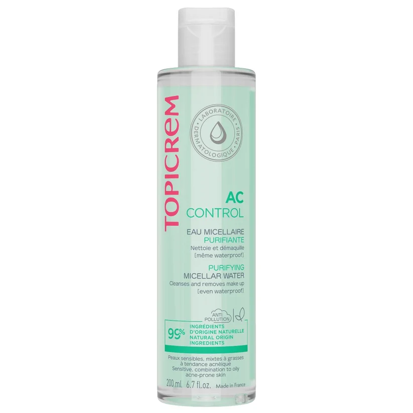 Topicrem AC Control Purifying micellar water 400ml / 13.5fl .oz 1 Topicrem AC Control Purifying micellar water 400ml / 13.5fl .oz