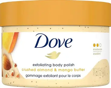 Dove Exfoliating Body Polish Crushed Almond & Mango Butter 10.5oz 298g
