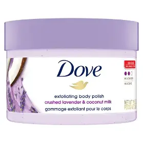 Dove Exfoliating Body Polish Crushed Lavender & Coconut Milk 10.5oz 298g
