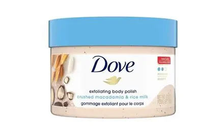 Dove Exfoliating Body Polish Crushed Macadamia & Rice Milk 10.5oz 298g 1 Dove Exfoliating Body Polish Crushed Macadamia & Rice Milk 10.5oz 298g