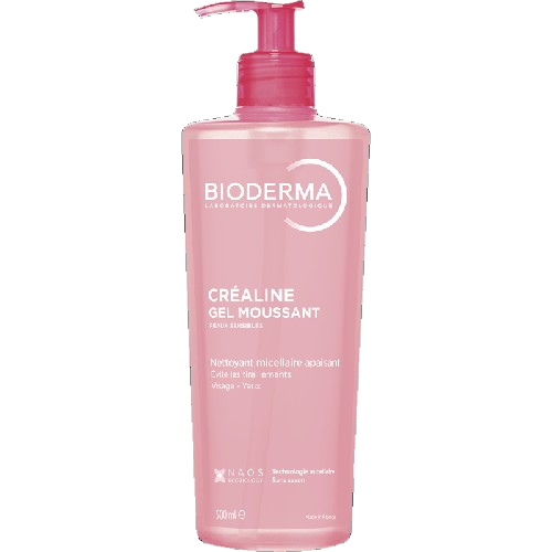 Bioderma Créaline Gel moussant 500ml 1 Bioderma Créaline Gel moussant 500ml