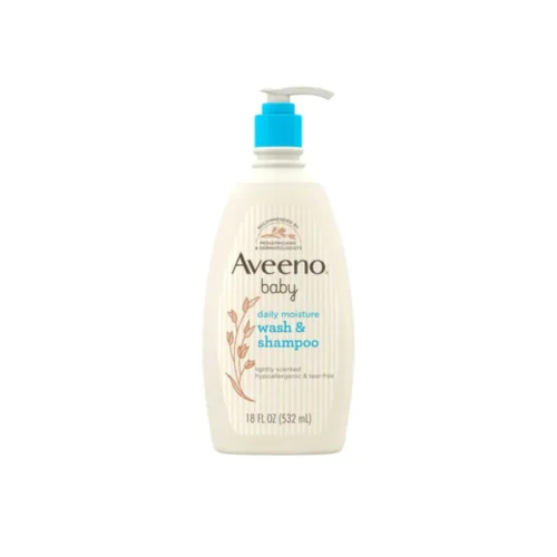 Best Online Skincare Store In Lagos Nigeria 23 Aveeno Baby Daily Moisture Wash & Shampoo 532ml/18 fl. oz
