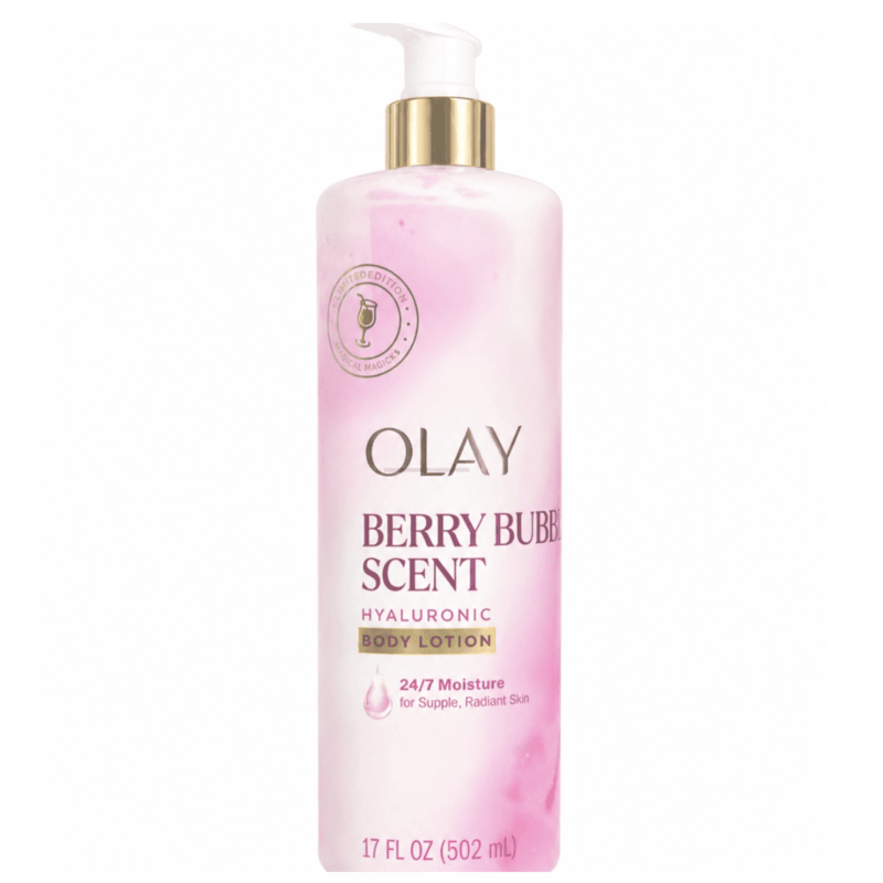 Olay Berry Bubbly Scent Hyaluronic Body Lotion 502ml 1 Olay Berry Bubbly Scent Hyaluronic Body Lotion 502ml