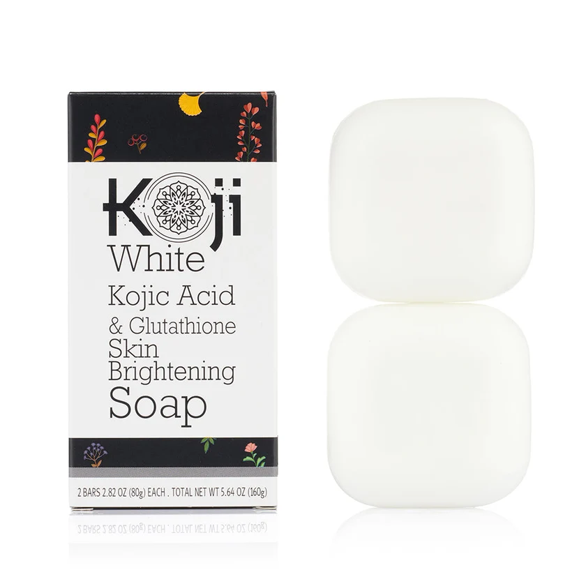 Koji White Kojic Acid And Glutathione Skin Brightening Soap 2 pieces 1 Koji White Kojic Acid And Glutathione Skin Brightening Soap 2 pieces