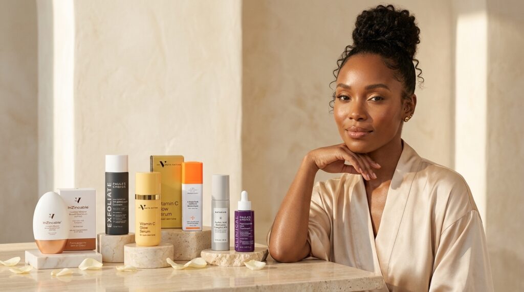 luxury skincare routine