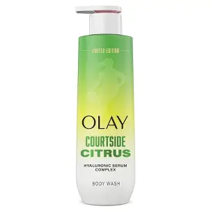 Olay Courtside Citrus Scent Hyaluronic Serum Complex Body Wash 20 fl oz